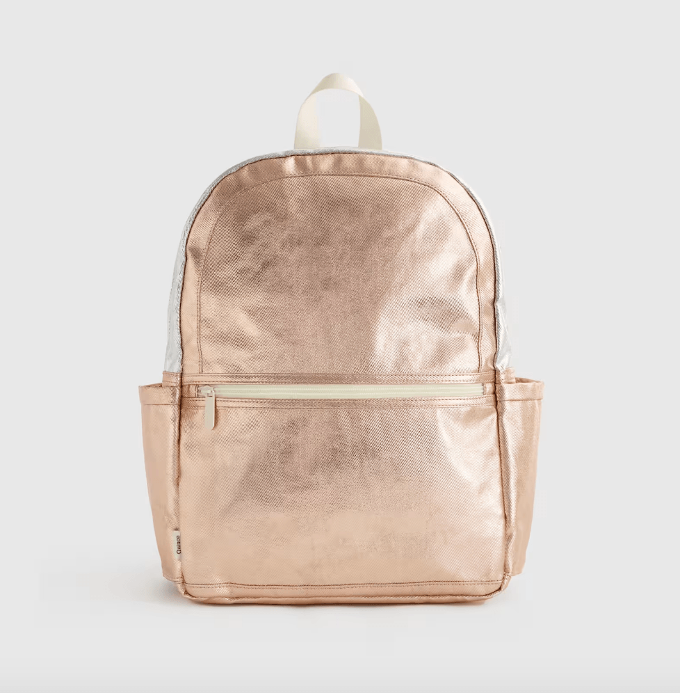 Recycled Double Pocket Backpack